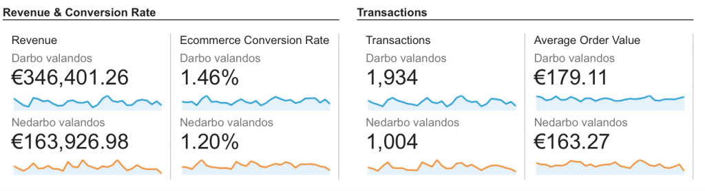 Darbo valandu segmentas