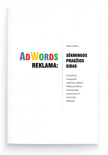 AdWords reklama sekmingos pradzios gidas AdWords reklama sekmingos pradzios gidas